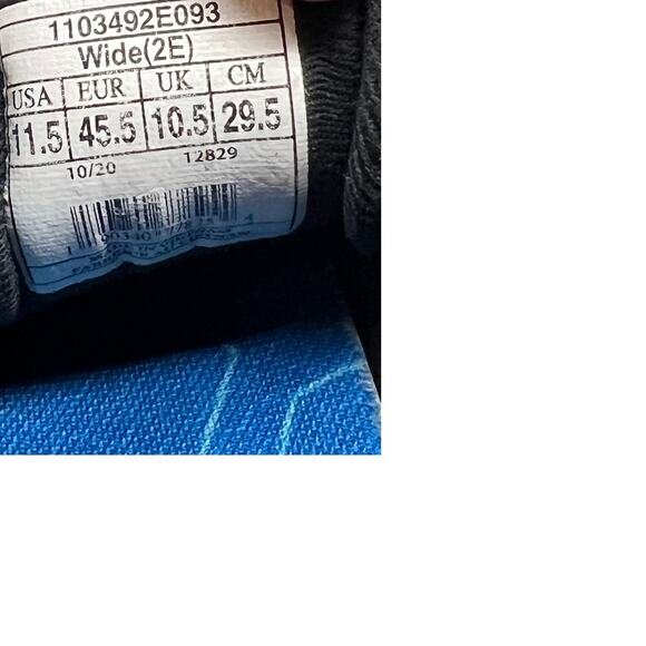 Brooks Adrenaline GTS 21 2E Wide Black Mens 11.5 Wide - Picture 8 of 8